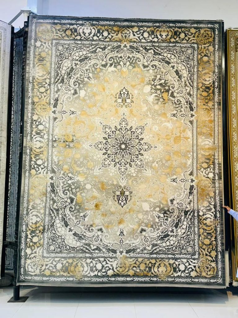 فرش ابریشمی 1500 شانه